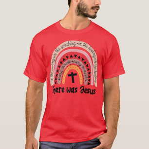 T-shirt Jésus Unise Christian Religieux Arc-En-Ciel