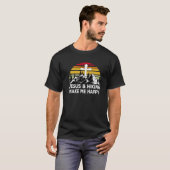 T-shirt Jésus vintage (Devant entier)