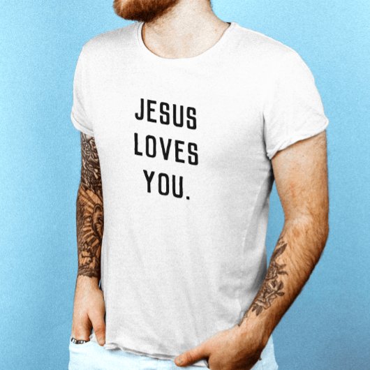 T-shirt Jésus vous aime