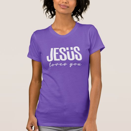 T-SHIRT JÉSUS VOUS AIME | CHRISTIAN (Devant)
