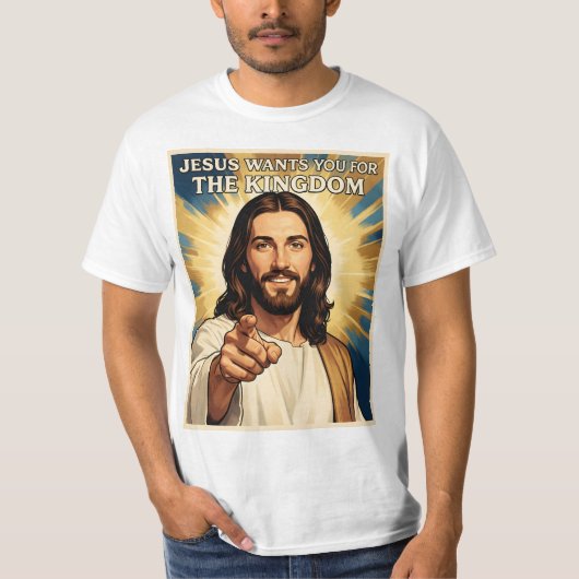 T-shirt Jésus vous veut (Devant)