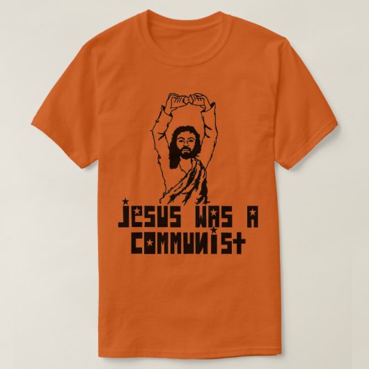 T-shirt Jesus was a communist 1 (Design devant)