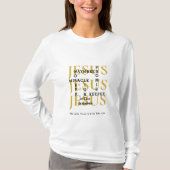T-shirt Jesus Waymaker Custom Christian (Devant)