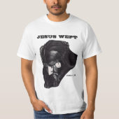 T-SHIRT JESUS WEPT (Devant)