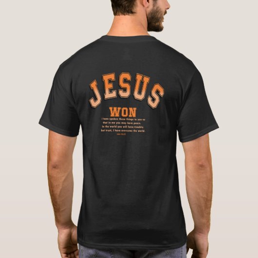 T-shirt Jesus Won (Dos)