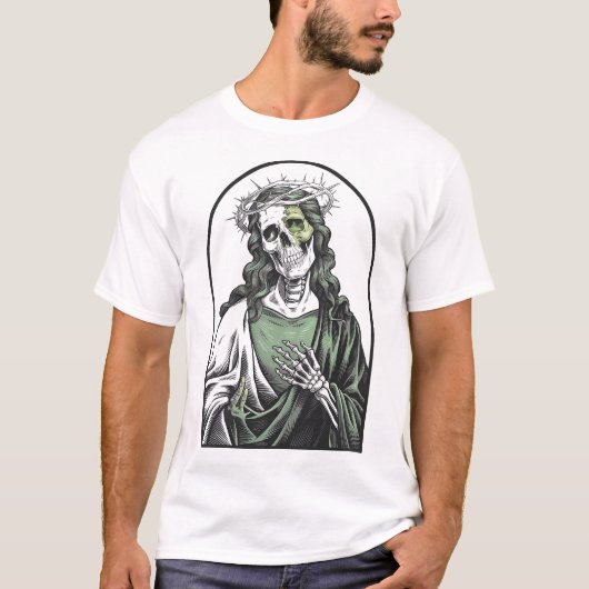 T-shirt Jésus Zombchrist (Devant)