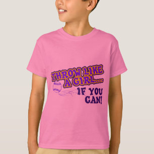 T-shirt Jet comme une fille si vous pouvez