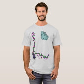 T-shirt Jet de lune (Devant entier)