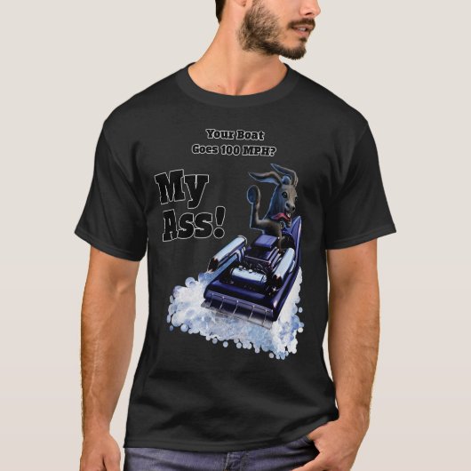 T-shirt Jet ou bateau à moteur amusant (Devant)