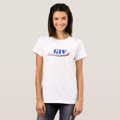 T-shirt Jet privé Gulfstream IV de luxe (Devant entier)