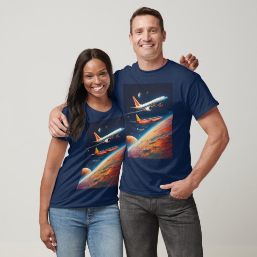 T-shirt "Jet Set Style : Soaring to New Heights in Fashion (Unisexe)