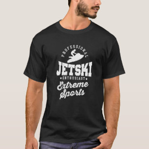 T-shirt Jet Ski Amateurs D'Eau Sports Jet Ski