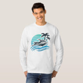 T-shirt Jet ski logo (Devant entier)