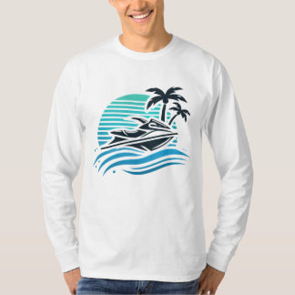 T-shirt Jet ski logo