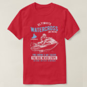T-shirt Jet Ski Race Watercross PWC (Design devant)