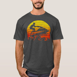 T-shirt Jet Ski Retro Vintage Funny Jetski Idée cadeau