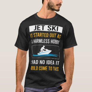 T-shirt Jet Ski Ski Scooter d'eau personnelle motomarine