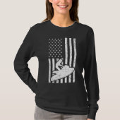 T-shirt Jet Ski Us American Flag Jet Ski (Devant)
