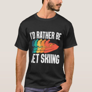 T-shirt Jet Skier Conducteur bateau personnel Motorsport J