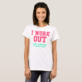T-shirt J'établis, juste badinant (Devant entier)