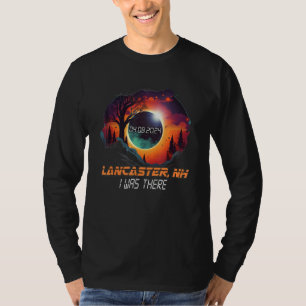 T-shirt J'étais là Éclipse solaire totale Lancaster New Ha