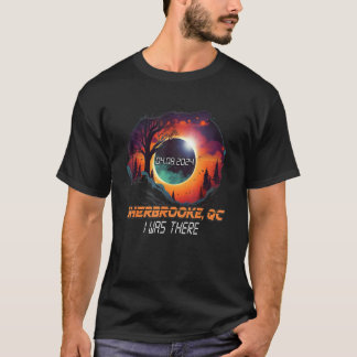 T-shirt J'étais là Éclipse solaire totale Sherbrooke Québe