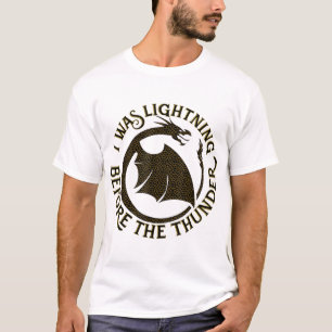 T-shirt J'étais la foudre avant le tonnerre
