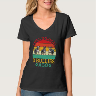 T-shirt J'Étais Normal Il Y A 3 Bullies Américaines