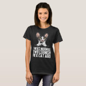 T-shirt J'étais normal il y a deux cornique (Devant entier)