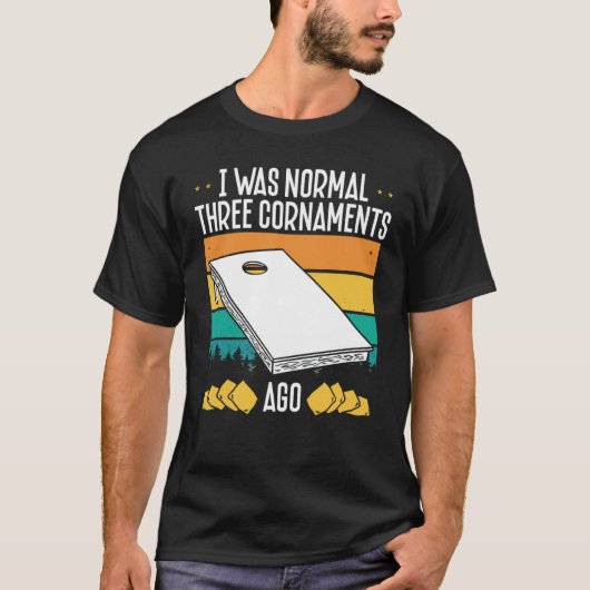T-shirt J'Étais Normal Il Y A Trois Cornemuses (Devant)