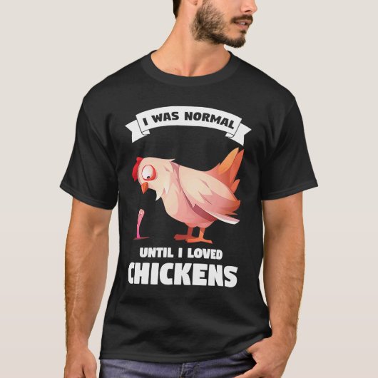 T-shirt J'étais normal jusqu'à ce que j'aime l'élevage de (Devant)