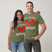 T-shirt Jetant Ax - Vous Jetez Des Fosses Qui Sont Mignons (Unisexe)