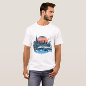 T-shirt Jetblue Airbus (Devant entier)