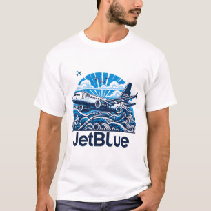 T-shirt Jetblue Airbus