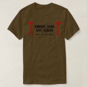 T-shirt Jeter Axes Pas Germes Masquer L'Ax Shoppe Classic  (Design devant)