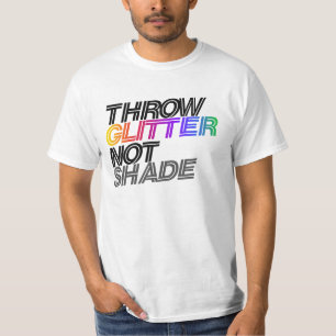 T-shirt Jeter la parties scintillant non ombragée