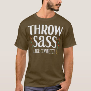 T-shirt Jeter Sass comme Confetti 1