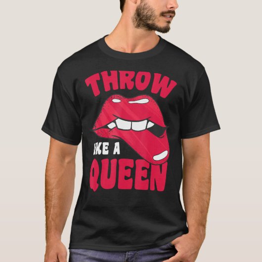 T-shirt Jetez Comme Un Bite À Drapeau Américain De Basebal (Devant)
