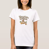 T-shirt Jetez des Noix Pas des Déchets Message Écolo (Devant)