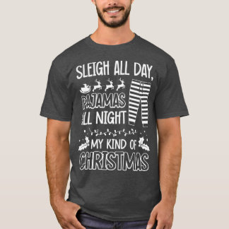T-shirt Jetez Des Pyjamas Toute La Journée Toute La Nuit