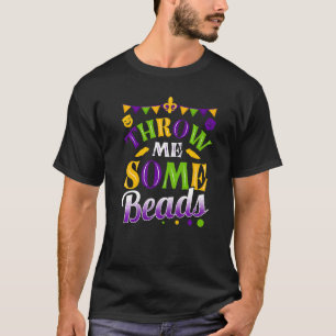 T-shirt Jetez-Moi Quelques Perles Mardi Gras New Orleans L