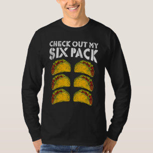 T-shirt Jetez Un Coup D'Oeil À Mon Six Pack 6 Tacos Fitnes