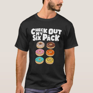 T-shirt Jetez Un Coup D'Oeil À Mon Six Pack Gym Donut Doug