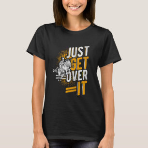 T-shirt JETEZ-Y SEULEMENT Cheval Equestre Jumping Sport