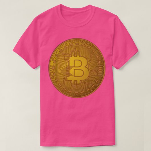 T-shirt jeton bitcoin 1 (Design devant)