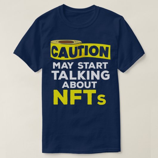 T-shirt Jeton Nft Non Funable Non Fungible (Design devant)