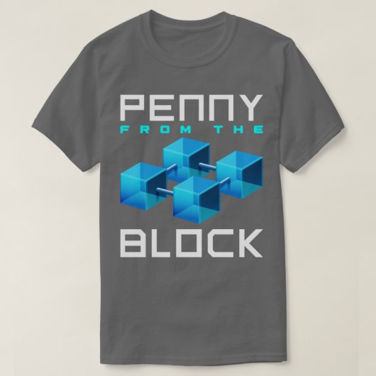 T-shirt Jeton non fongible NFT Crypto Stock Blockchain Fun (Design devant)