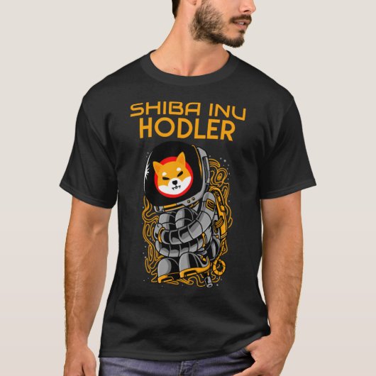 T-shirt Jeton Shiba Inu Crypto pièce Cryptomonnaie (Devant)