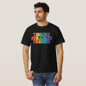 T-shirt Jeton super LGBT Pride (Devant entier)