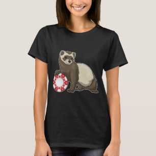 T-shirt Jetons de poker au furet